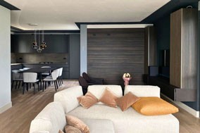 Arredo completo villa sul Lago di Como